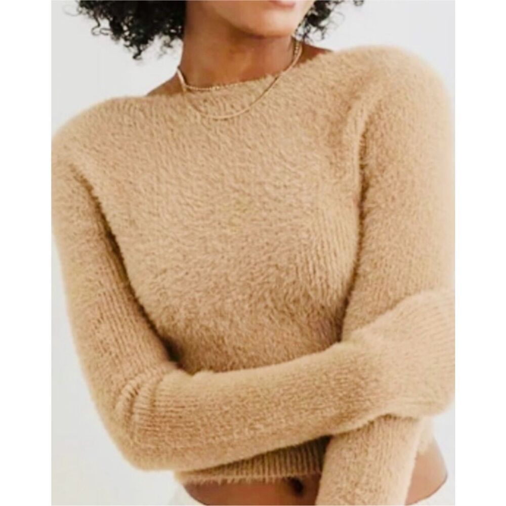 Aerie Fluffy-4-Ever Reversible Twist Sweater Size XS - Picture 3 of 9